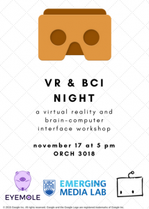 Virtual Reality Night – VR and BCI