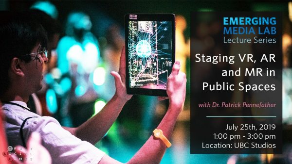 Staging VR, AR and MR in Public Spaces