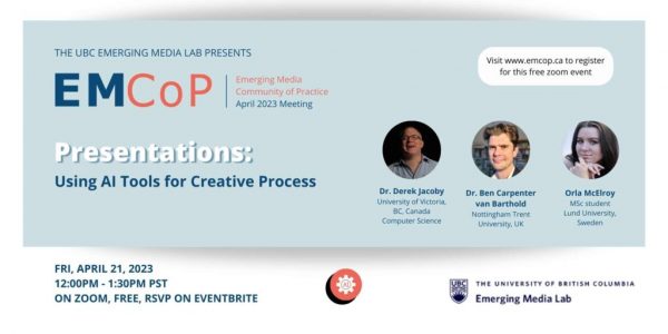 April 2023: Using AI Tools for Creative Process